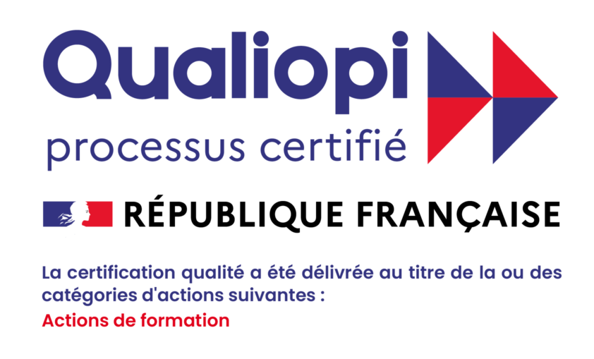Logo de Qualiopi 2024 pour les actions de formation